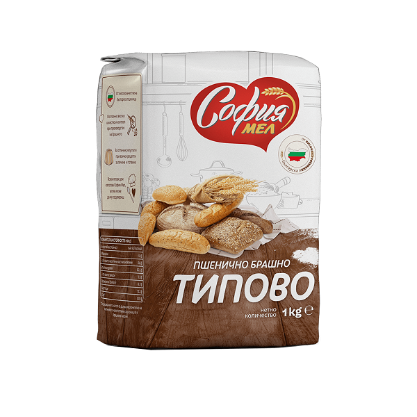 Брашно Типово София Мел - 1 кг.
