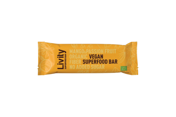 Плодов Бар Livity Superfood Mango&Passion Fruit - 30гр.