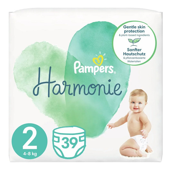 Пелени Pampers Harmonie 2 - 39 бр.