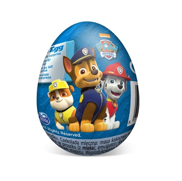 Шоколадови Яйца Paw Patrol - 3бр.