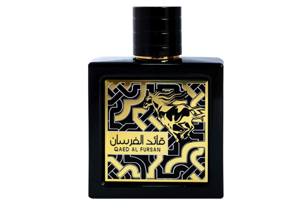 парфюм qaed al fursan black lattafa edp 90 ml