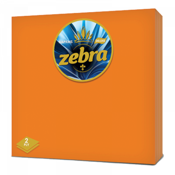 салфетки зебра 33/33 делукс 35бр