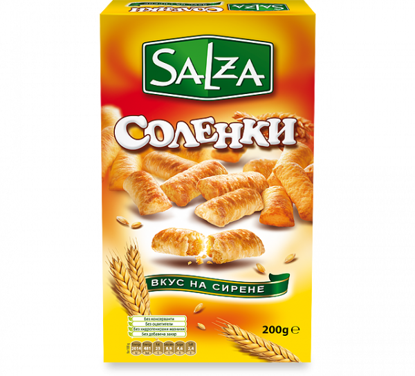 Соленки Салза с Вкус На Сирене - 200гр.