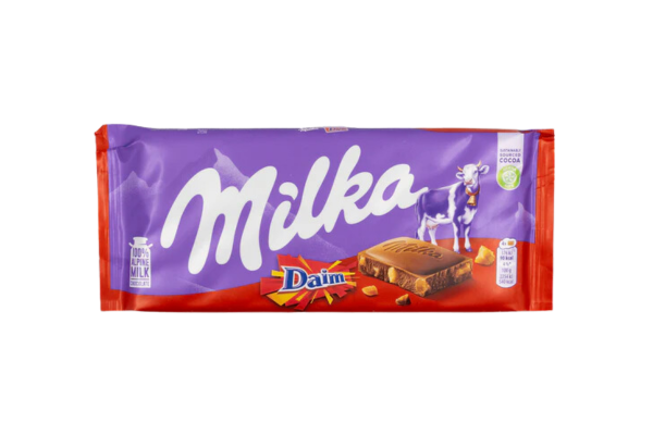 шоколад милка daim 100гр