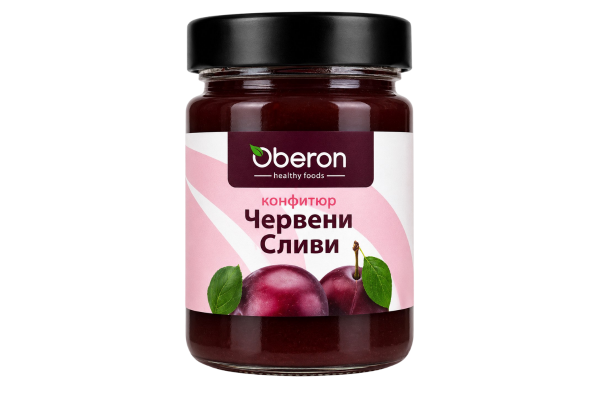 конфитюр оберон червени сливи 220гр