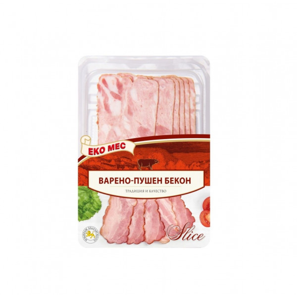Бекон Сурово-Сушен Еко Мес Слайс - 150гр.