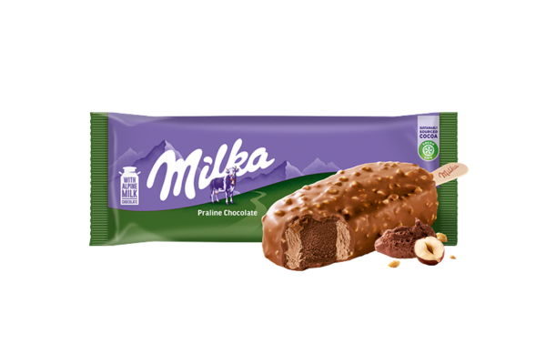 milka стик пралина 90мл