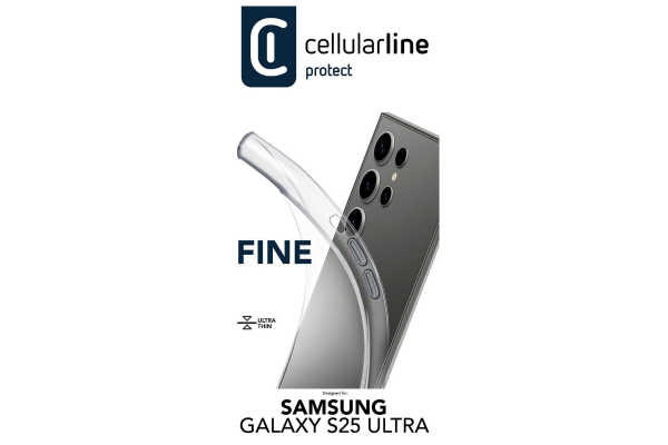 fine прозрачен калъф за samsung galaxy s25 ultra