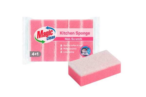 гъба меджик недраскаща 4+1бр