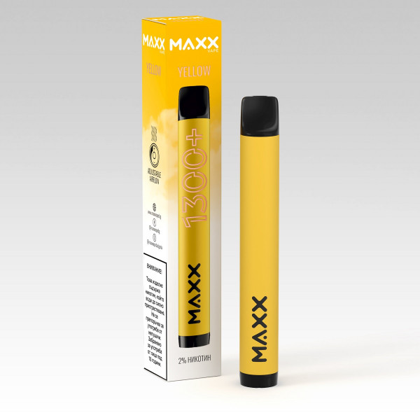 Електронна Цигара Maxx Vape Йелол - 1300 Дръпки