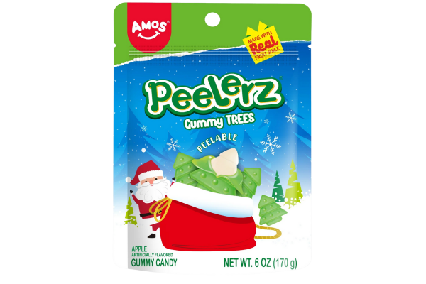 amos 4d желирани бонбони коледни ягода 65гр