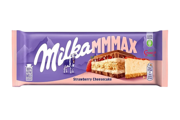 шоколад милка ягодов чийзкейк 300гр