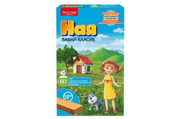 вафли ная класик 350гр/15бр