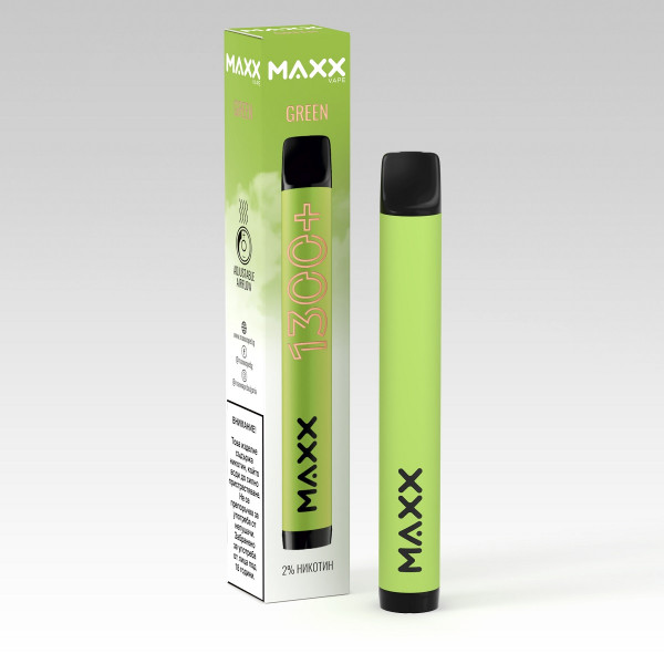 Електронна Цигара Maxx Vape Грийн - 1300 Дръпки