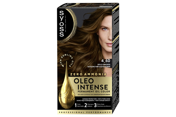 боя за коса syoss oleo 4-60 златисто кафяв