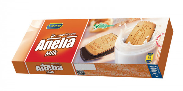 Бисквити Анелия с Мляко - 200 гр.