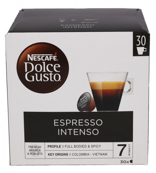 кафе капсули dolce gusto еспресо интензо - 30 бр.