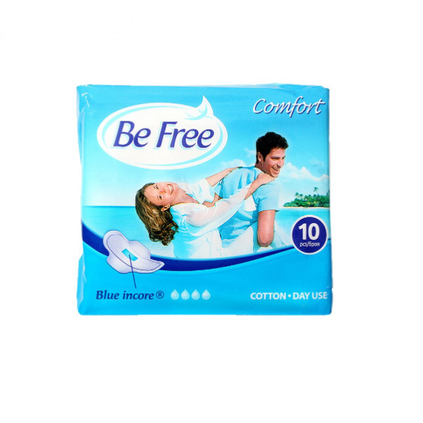 Дамски Превръзки Be Free Cotton Day - 10 бр.