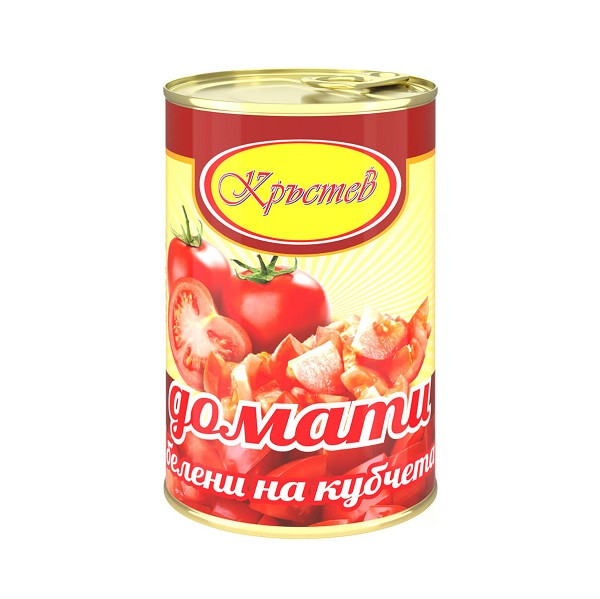 Домати На Кубчета Белени Кръстев - 400 гр.
