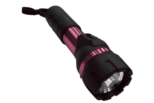 eurolamp led фенерче алуминиево  waterproof червено