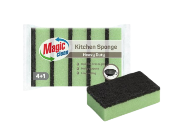 гъба меджик супер сила 4+1бр