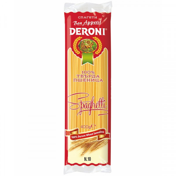 Спагети №10 Дерони - 400гр.