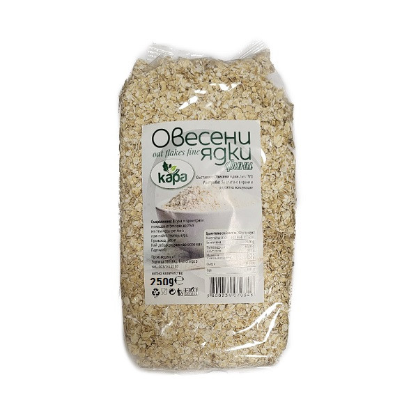 Овесени Ядки Фини Кара - 250 гр.