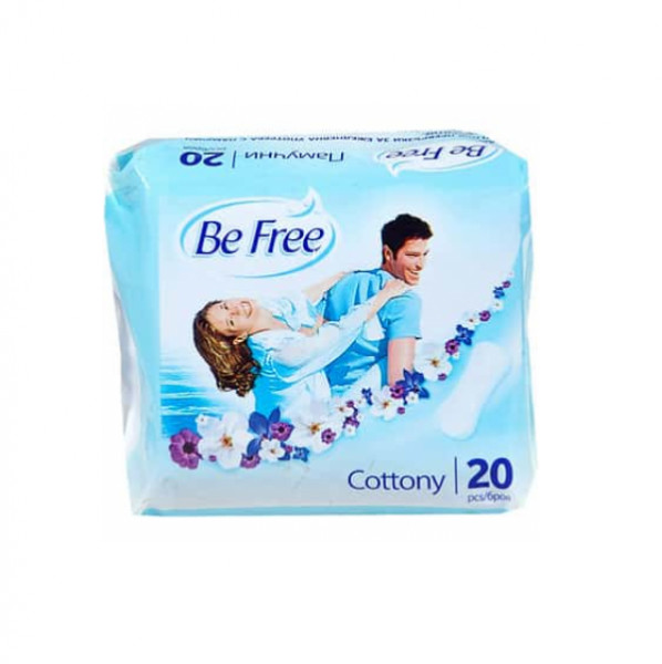 Дамски Превръзки Be Free Памучни - 20 бр.