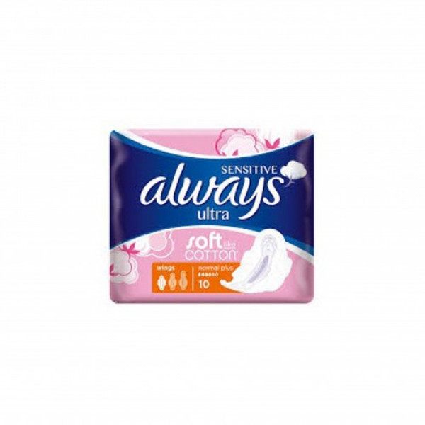 Дамски Превръзки Aways Sensitive Normal - 10 бр.