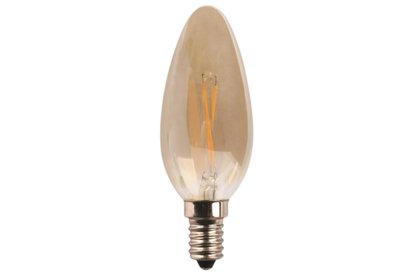 eurolamp led крушка с37 crossed filament 4.5w e14 2400k gold