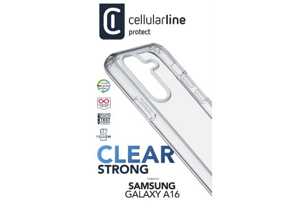 clear strong прозрачен твърд калъф за samsung galaxy a16
