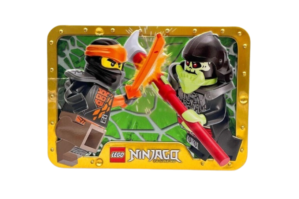 lego кол срещу костен рицар 112326 метална кутия