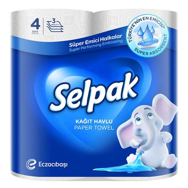 кухненска ролка selpak 4бр