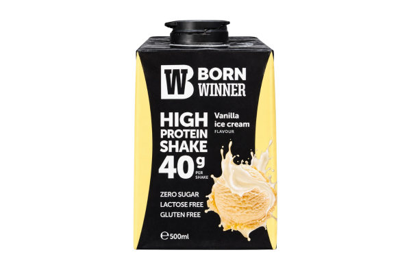 bw шейк vanilla ice cream 500мл.
