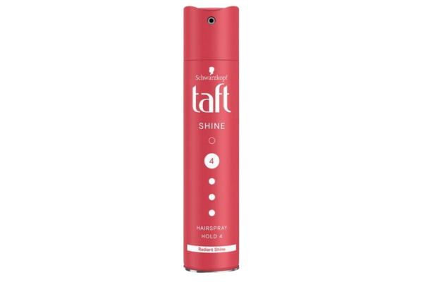 лак за коса taft shine ultra strong ниво 4 250мл