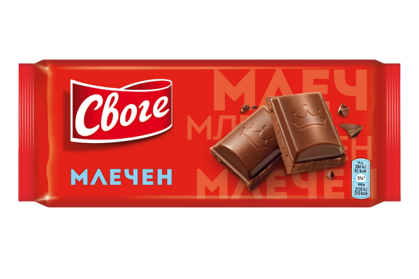 шоколад своге фин млечен 90гр