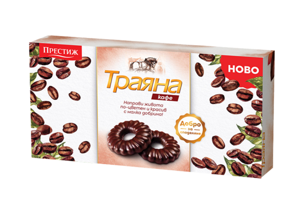 бисквити тунквани траяна кафе 160гр
