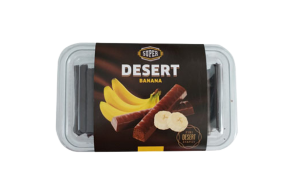 шоколадов десерт super dessert банан 300гр