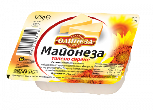 майонеза олинеза топено сирене 125гр