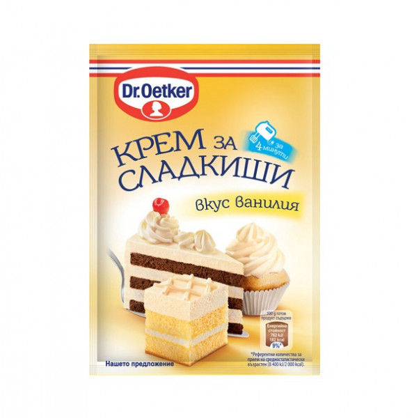 Крем За Сладкиши Ванилия Доктор Йоткер - 50гр.