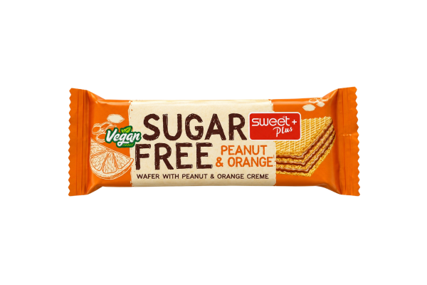 sugar free вафла без захар фъстък sweetplus 24гр