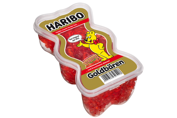 бонбони haribo голямо мече малина 450гр