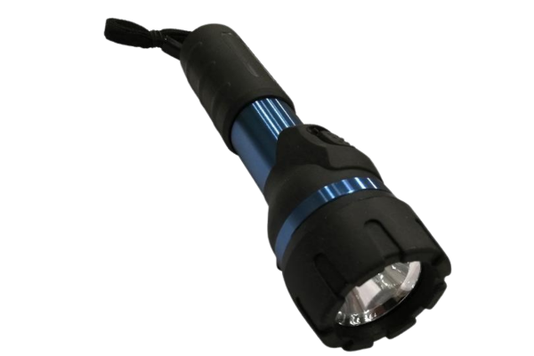 eurolamp led фенерче алуминиево синьо waterproof