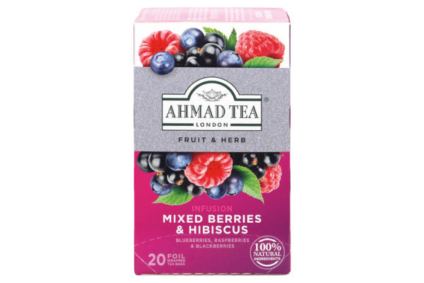чай микс от горски плодове и хибискус ahmad