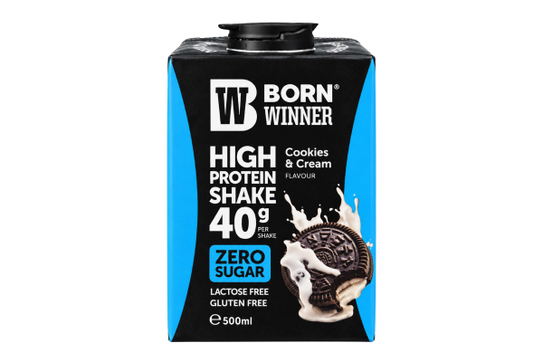 bw шейк cookies & cream 500мл.
